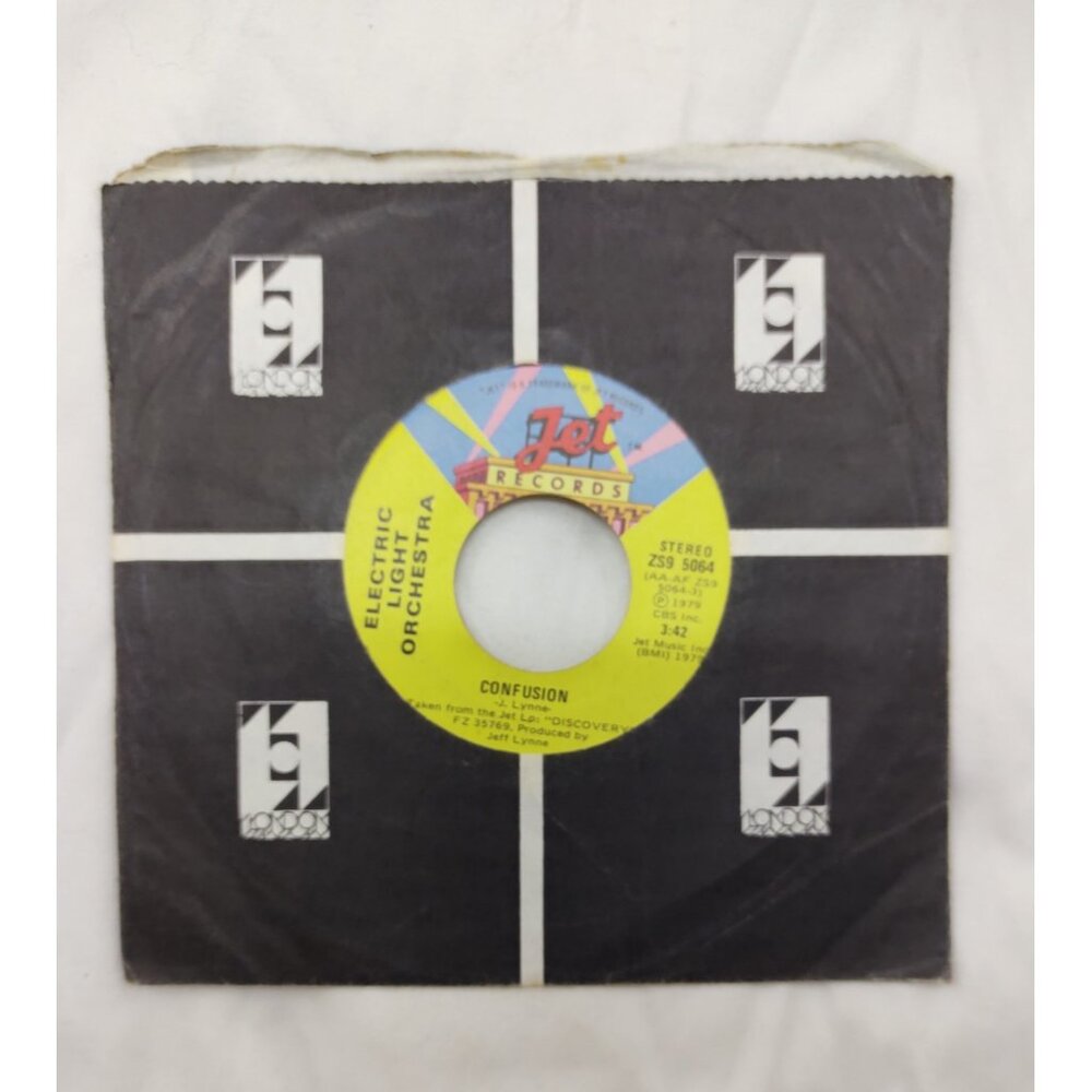 Electric Light Orchestra – Confusion 7” Jet ZS9 5064 Canada 1979 ELO
